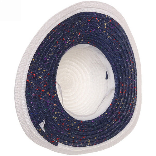 Шляпа женская с широкими полями TiraMiSu- Адель, микс 5 цветов, р58, ширина полей 13 см_18