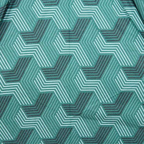 Зонт женский полуавтомат Витраж, микс 6 цветов, 8 спиц, d-100см, длина в слож виде 30см_19