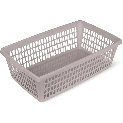 Корзина для хранения универсальная "Велетта", цвет коричнево-серый, 34*21*10см