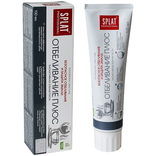 Зубная паста SPLAT Professional Отбеливание плюс 100мл