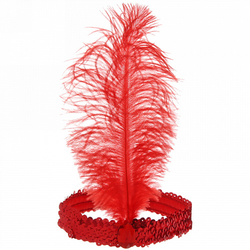 Карнавальный аксессуар полоска на волосы "Леди чарльстон", микс цветов