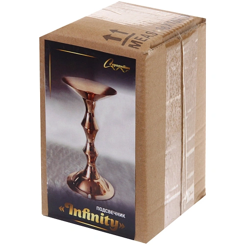 Подсвечник INFINITY 1699 см, Золото_4