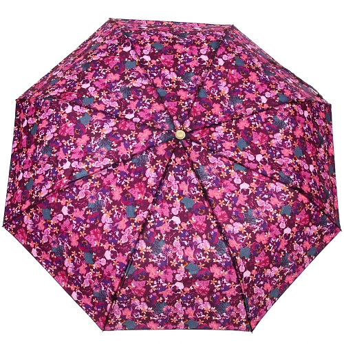 Зонт женский полуавтомат Ампир, микс 4 цвета, 8 спиц, d-100см, длина в слож виде 30см_5