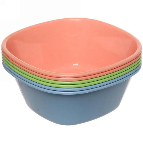 Салатник пластиковый 300мл в наборе 6шт 114см, цвета микс_4