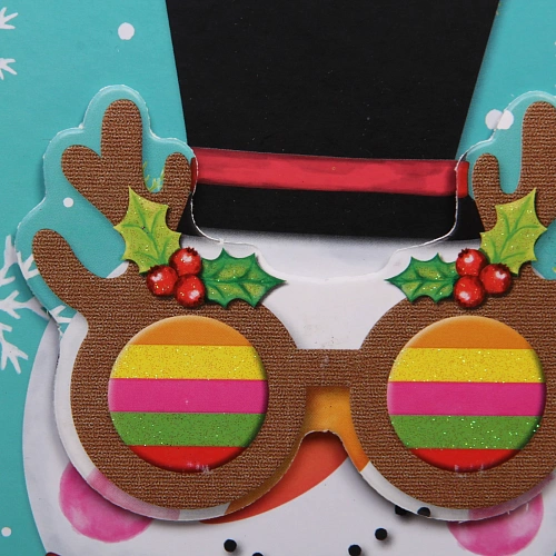 Коробка подарочная Крутой снеговик 15515575 см_4