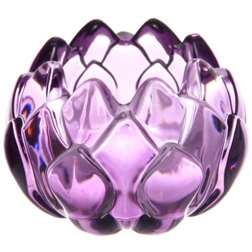 Подсвечник "Топаз" 7,7*5,2 см, Фиолетовый