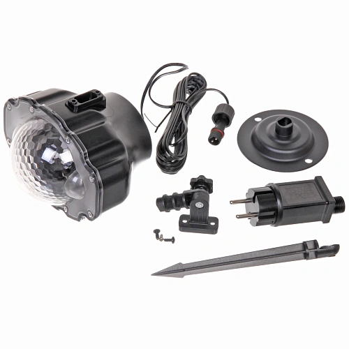 Проектор уличный светодиодный Падающие снежинки  _3