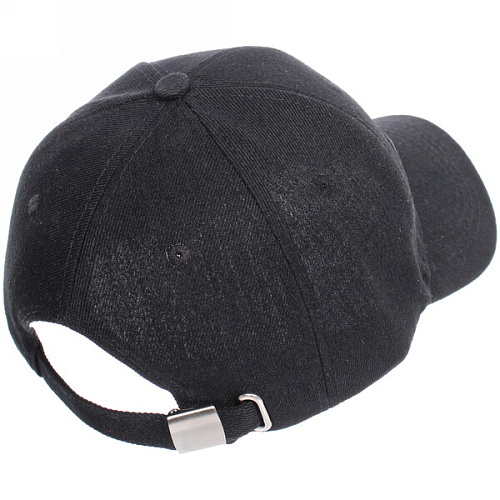 Бейсболка унисекс Russia, хлопок, цвет черный, р58_5