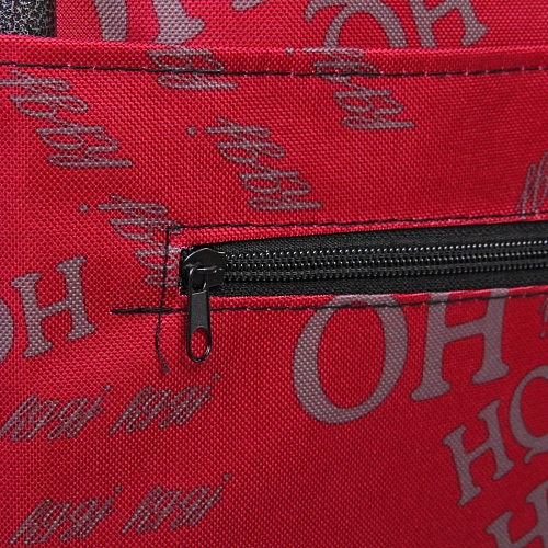 Тележка хозяйственная с сумкой (933326см, колеса 14 см, грузоподъемность до 25 кг) бордова SYD-007_8