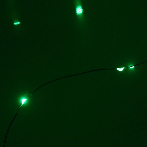 Гирлянда на батарейках 1,5 м 15 ламп LED, Зеленый_22