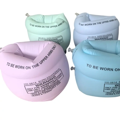 Нарукавники тренировочные 22*24 см Макаруны, 7-10 лет