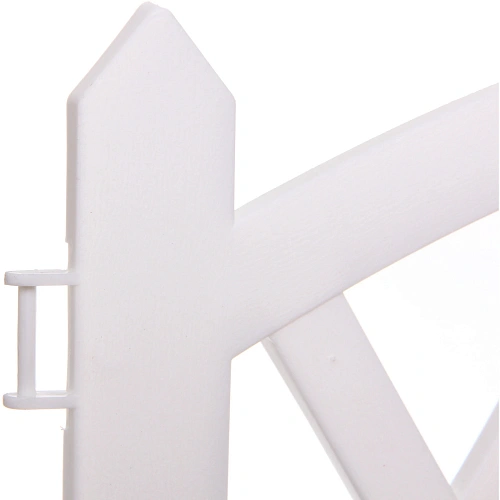 Садовое ограждение Вилла (1 секция 59,534 см), Белый_5