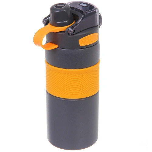 Термос 600мл Фитнесс, цвет темно-серый _4