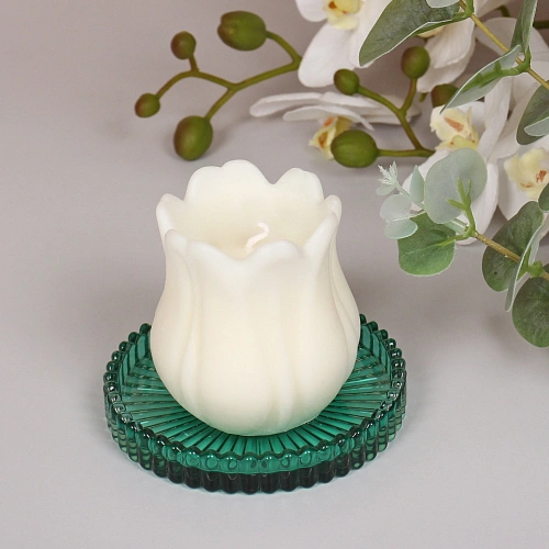 Свеча Нежный цветок 76 см (140 гр), (упаковка 889 см)_5