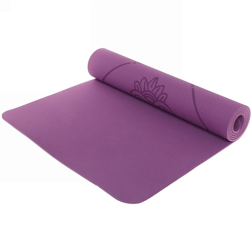 Коврик для йоги Мандала 1836106 см (ТРЕ), фиолетовый_3