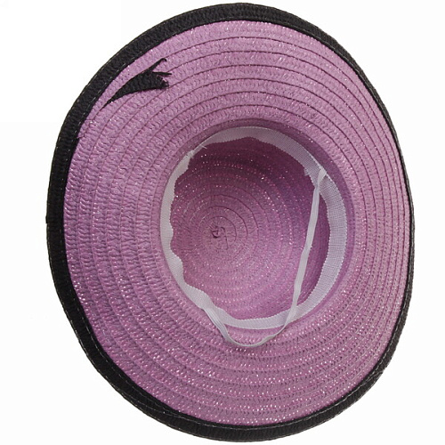 Шляпа женская с широкими полями TiraMiSu- Бэлла, микс 6 цветов, р58, ширина полей 11 см_7