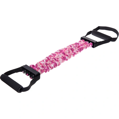 Эспандер универсальный с регулируемой нагрузкой Sportage, 15-45 кг, розовый_3