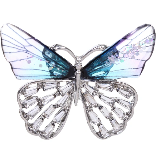 Брошь KLEVER KS, Бабочка, цвет как на фото, 542см (символ Возрождения)_3