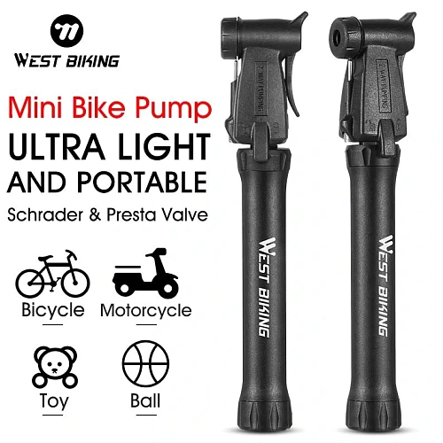 Насос ручной велосипедный West Biking, YP0711115_17