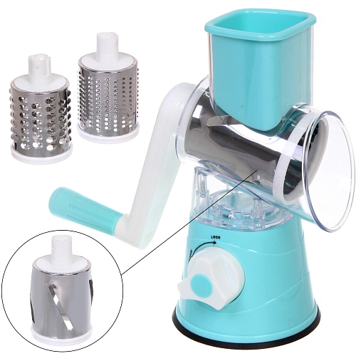 Тёрка универсальная на вакуумной присоске (3 насадки) Селфи