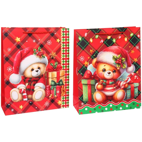 Пакет подарочный Чудесный подарок 263210 см, микс_3