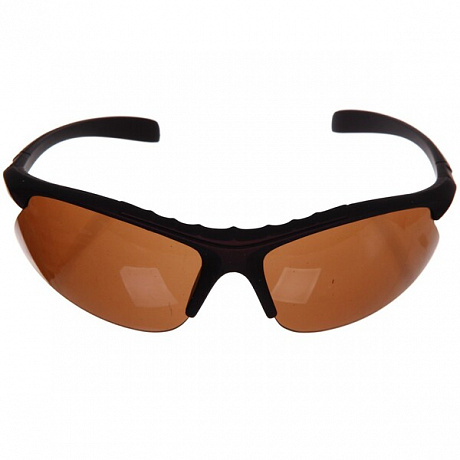 Очки солнцезащитные спортивные " SPORT Style - матовые", цвет коричневый