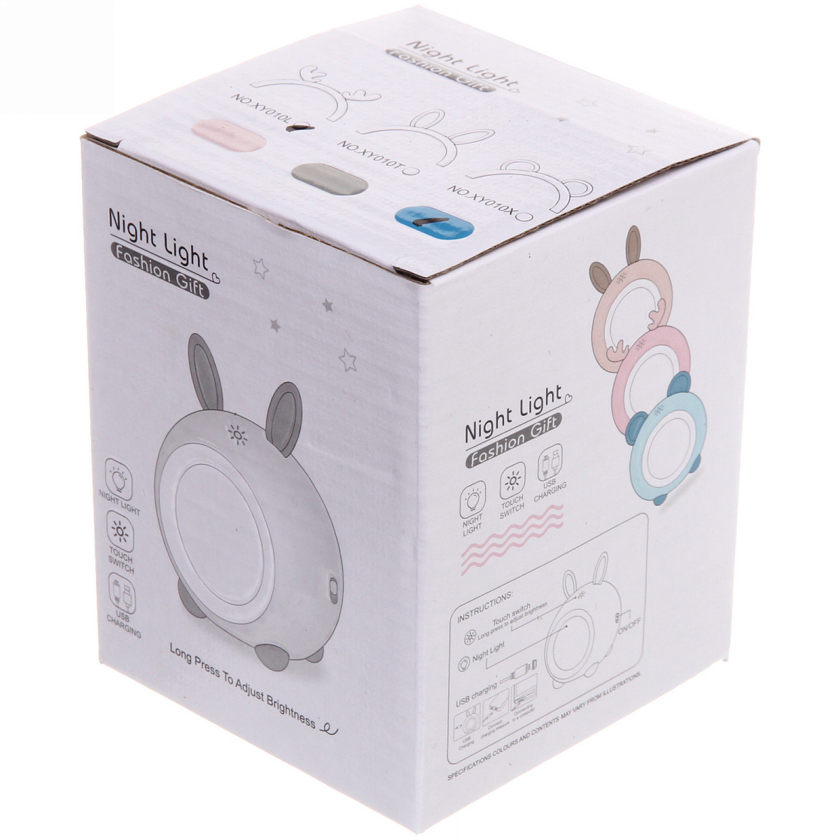 Светильник "Marmalade-Cute rabbit" LED цвет голубой USB