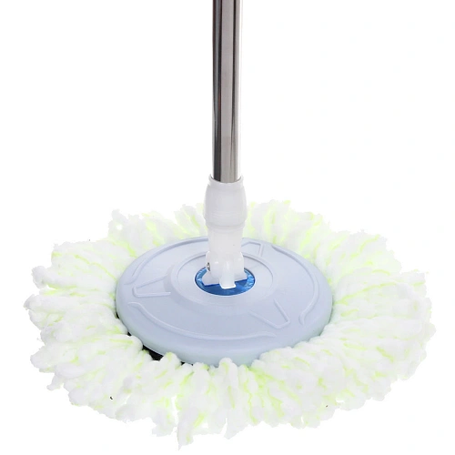 Набор для уборки Селфи Практик (ведро с отжимом, швабра, две насадки) в цветной коробке ZY020_3