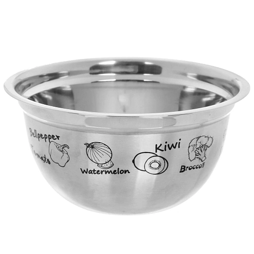 Миска из нержавеющей стали 209,7см с рисунком_4