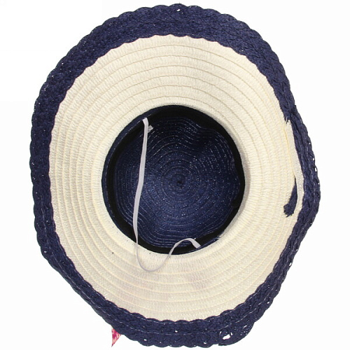 Шляпа женская с широкими полями TiraMiSu- Аврора, микс 3 цвета , р58, ширина полей 12 см_13