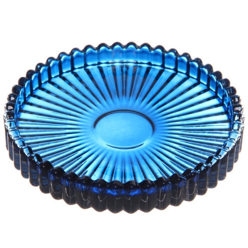 Подсвечник "Романтика" 10*1,5 см, Сапфир