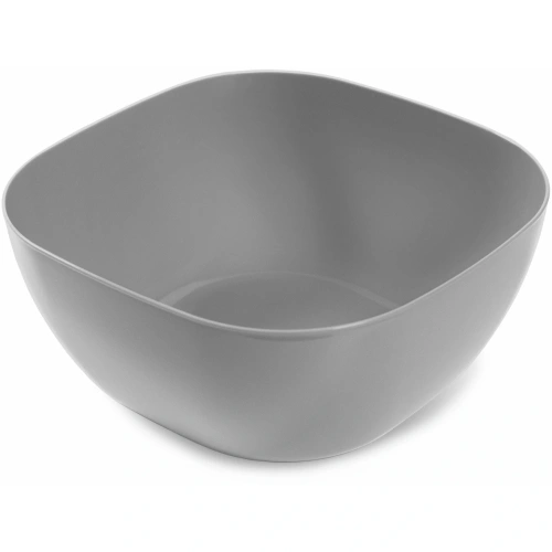 Салатник пластиковый 2л "Смарт" пыльно-серый С421ПСЕР