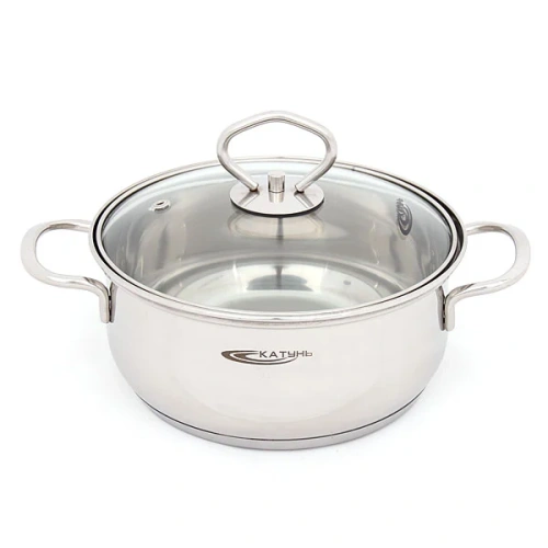 Кастрюля из нержавеющей стали 1,6л "Лира" Катунь 