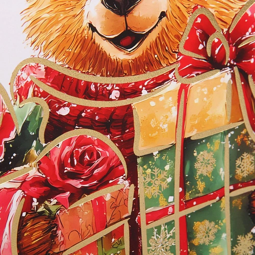 Пакет подарочный Honey Bear 314012 см, микс_8