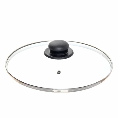 Крышка стеклянная 26см с пароотводом