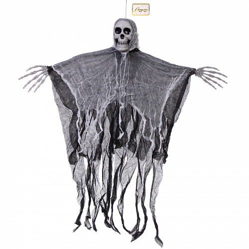 Украшение подвесное "Helloween - Ужасающий скелет" 80*90 см