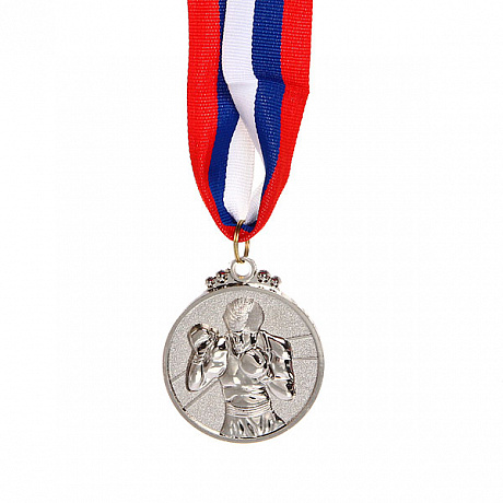 Медаль "Бокс" - 2 место (5см)