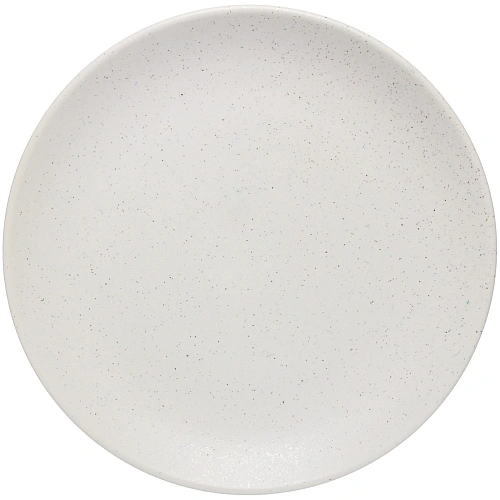 Тарелка керамическая обеденная "Perfetto" 26см, белая