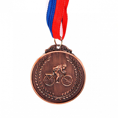 Медаль "Велоспорт" - 3 место (6,5см)