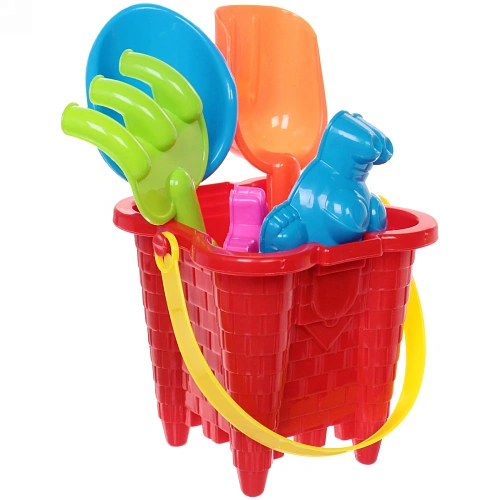 Набор для игры в песочнице Летние каникулы, 1911 см, 6 предметов_26