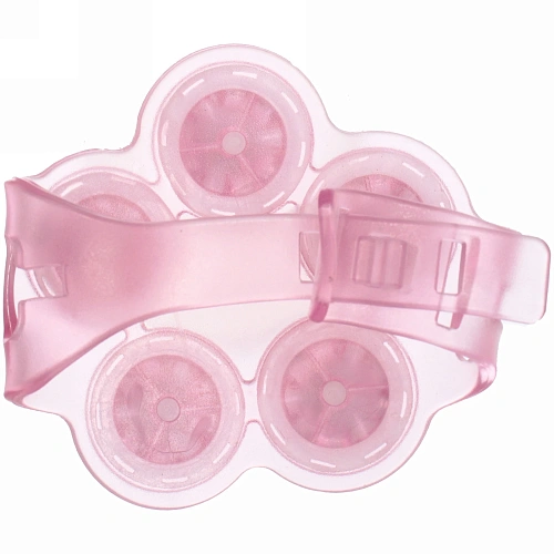 Массажер для тела Flower 5 роликов, 108 см, розовый_4