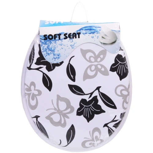 Сиденье для унитаза 36х42 "Бабочки"