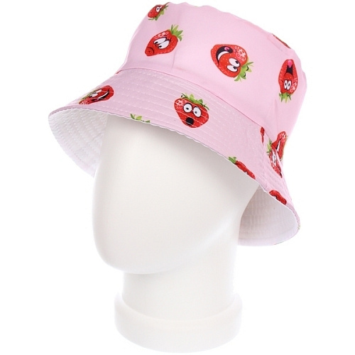 Панама ЛЕТОиМОРЕ - Клубнички, цвет розовый, р 58_8