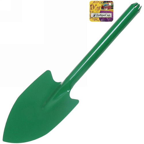 Лопата посадочная "Росток" 44,5*14см цельнометаллическая ДоброСад